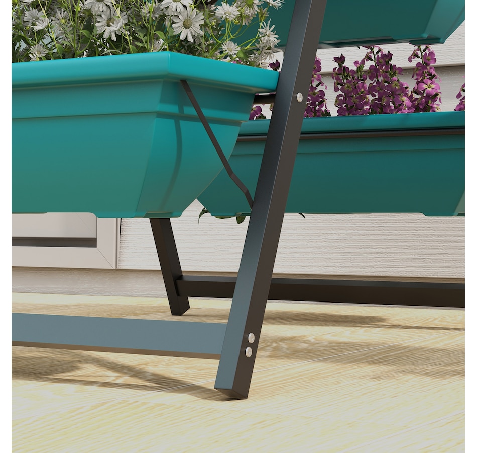 Image 988327_ALTMORE7.jpg, Product 988-327 / Price $71.99, Outsunny Outdoor 3-Tier Raised Garden Bed with 5 Planter Boxes for Flowers from Outsunny on TSC.ca's Home & Garden department