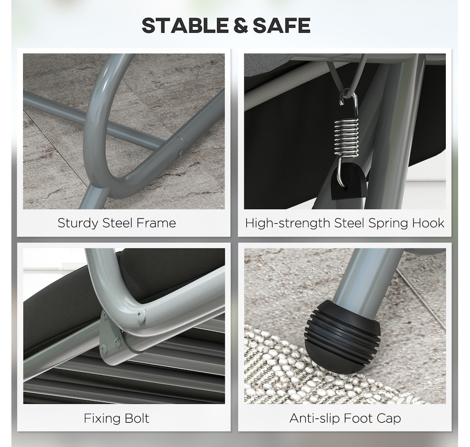 Image 988353_ALTMORE5.jpg, Product 988-353 / Price $329.99, 3 Seater Covered Swing Chair Garden Hammock w/ Canopy and 2 Pillows from Outsunny on TSC.ca's Home & Garden department