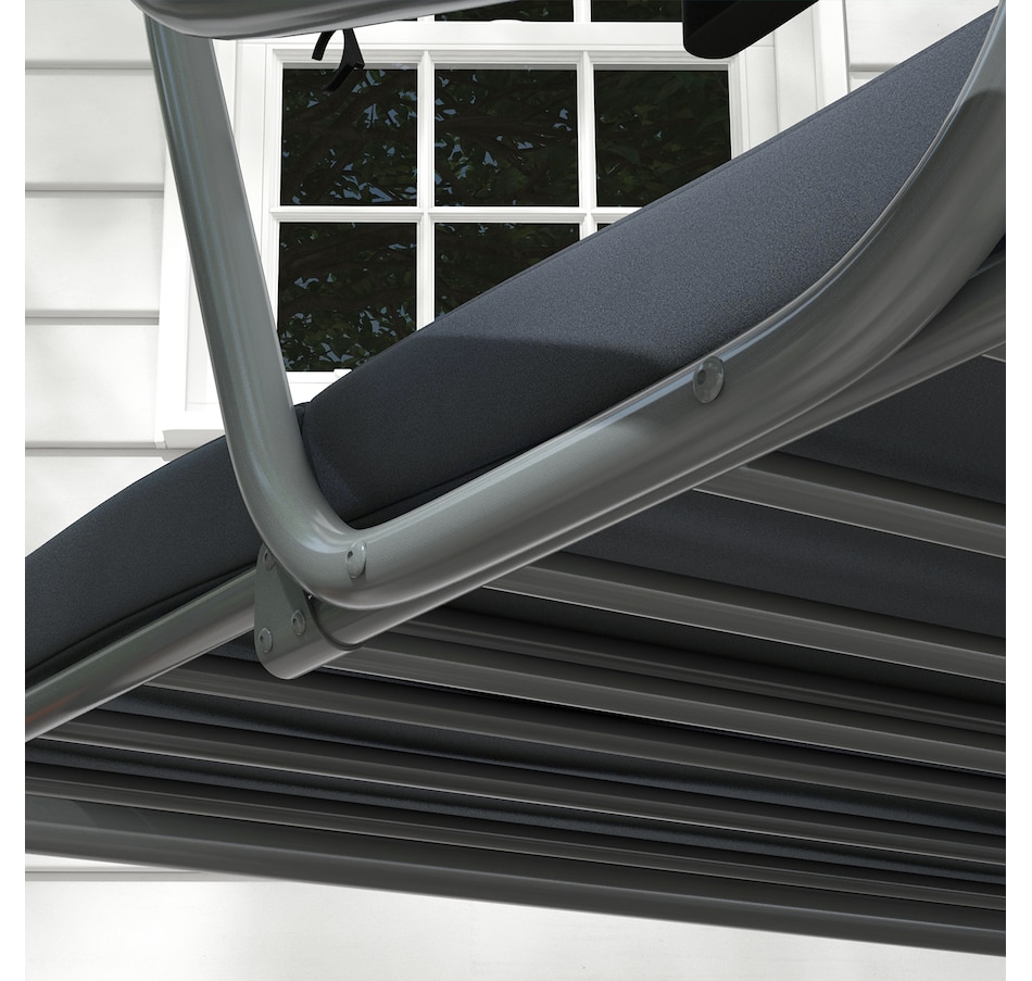 Image 988353_ALTMORE7.jpg, Product 988-353 / Price $329.99, 3 Seater Covered Swing Chair Garden Hammock w/ Canopy and 2 Pillows from Outsunny on TSC.ca's Home & Garden department