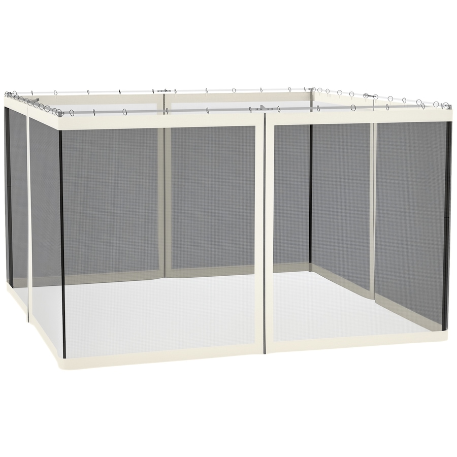 Image 988373.jpg, Product 988-373 / Price $64.99, Outsunny 10' x 12' Gazebo Replacement Mosquito Netting, White from Outsunny on TSC.ca's Home & Garden department