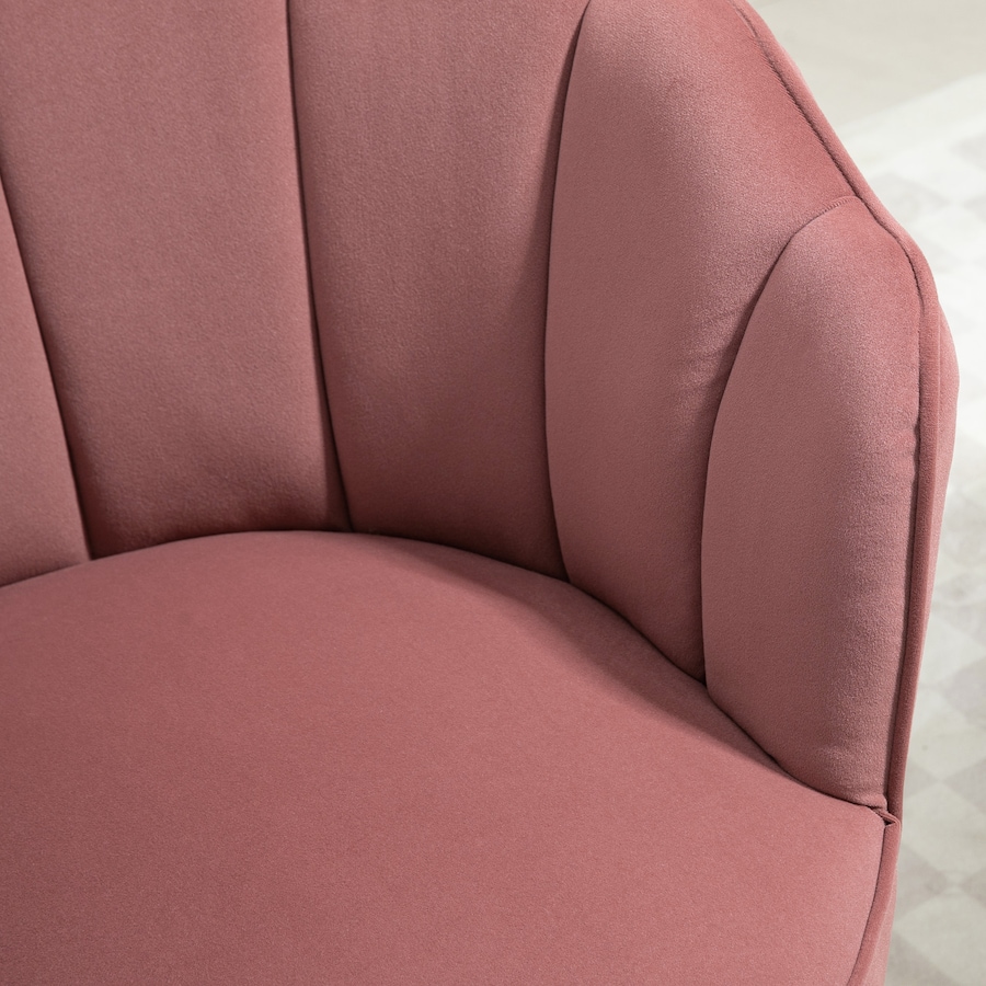 Image 988401_ALTMORE7.jpg, Product 988-401 / Price $194.99, HOMCOM Modern Velvet-Touch Fabric Accent Chair Leisure Club Chair Wood Legs from HOMCOM on TSC.ca's Home & Garden department