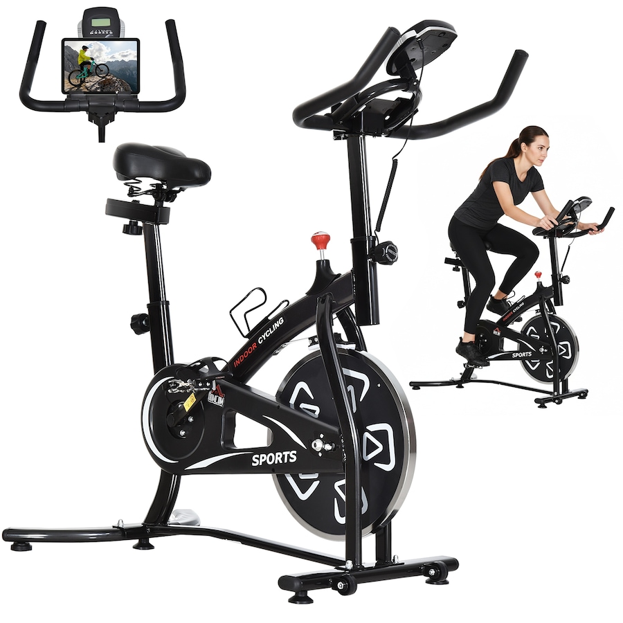 Image 988414.jpg, Product 988-414 / Price $159.99, Soozier Exercise Bike, Stationary Bike with LCD Display from Soozier on TSC.ca's Health & Fitness department
