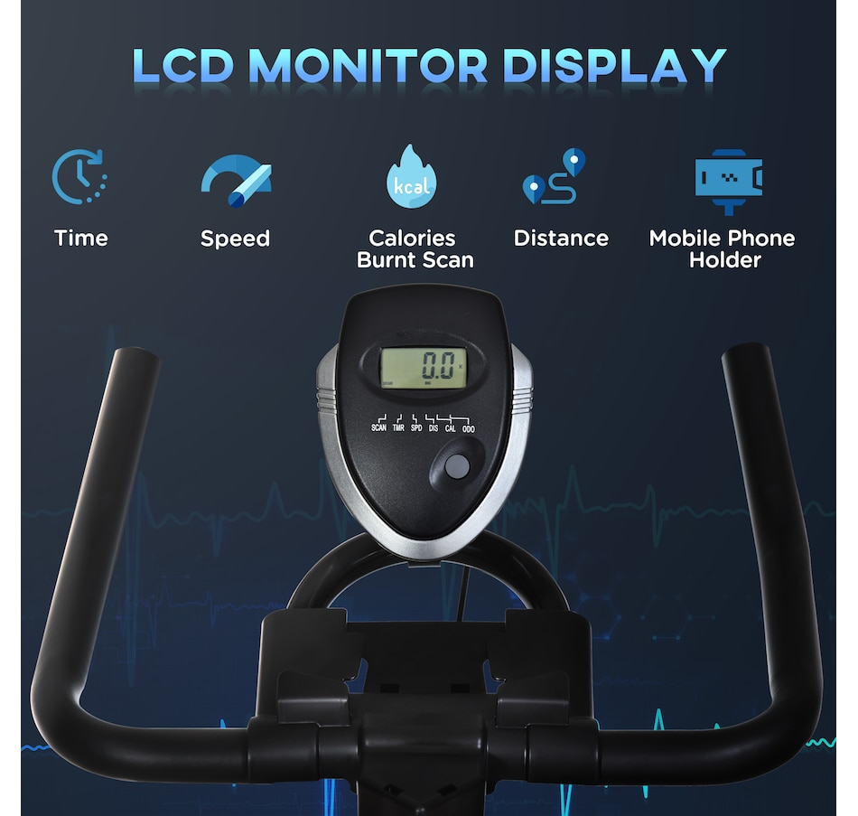 Image 988414_ALTMORE3.jpg, Product 988-414 / Price $164.99, Soozier Exercise Bike, Stationary Bike with LCD Display from Soozier on TSC.ca's Health & Fitness department