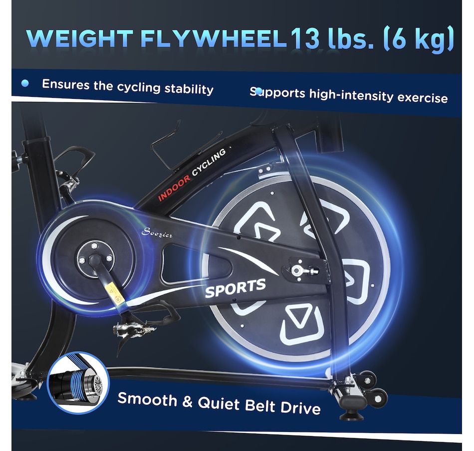 Image 988414_ALTMORE4.jpg, Product 988-414 / Price $164.99, Soozier Exercise Bike, Stationary Bike with LCD Display from Soozier on TSC.ca's Health & Fitness department