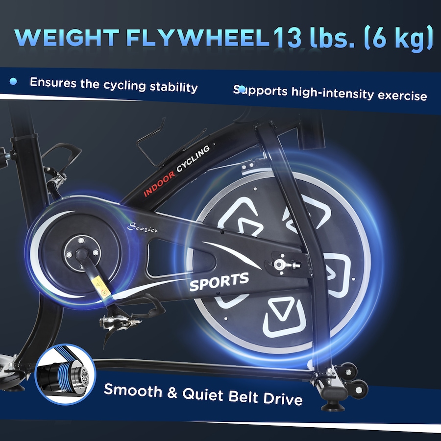 Image 988414_ALTMORE4.jpg, Product 988-414 / Price $159.99, Soozier Exercise Bike, Stationary Bike with LCD Display from Soozier on TSC.ca's Health & Fitness department
