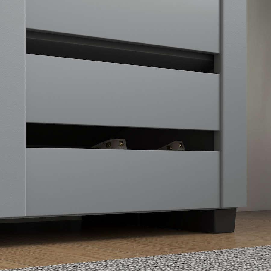 Image 988471_ALTMORE17.jpg, Product 988-471 / Price $159.99 - $172.99, HOMCOM Shoe Storage Cabinet with Slatted Doors for 15 Pairs of Shoes from HOMCOM on TSC.ca's Home & Garden department