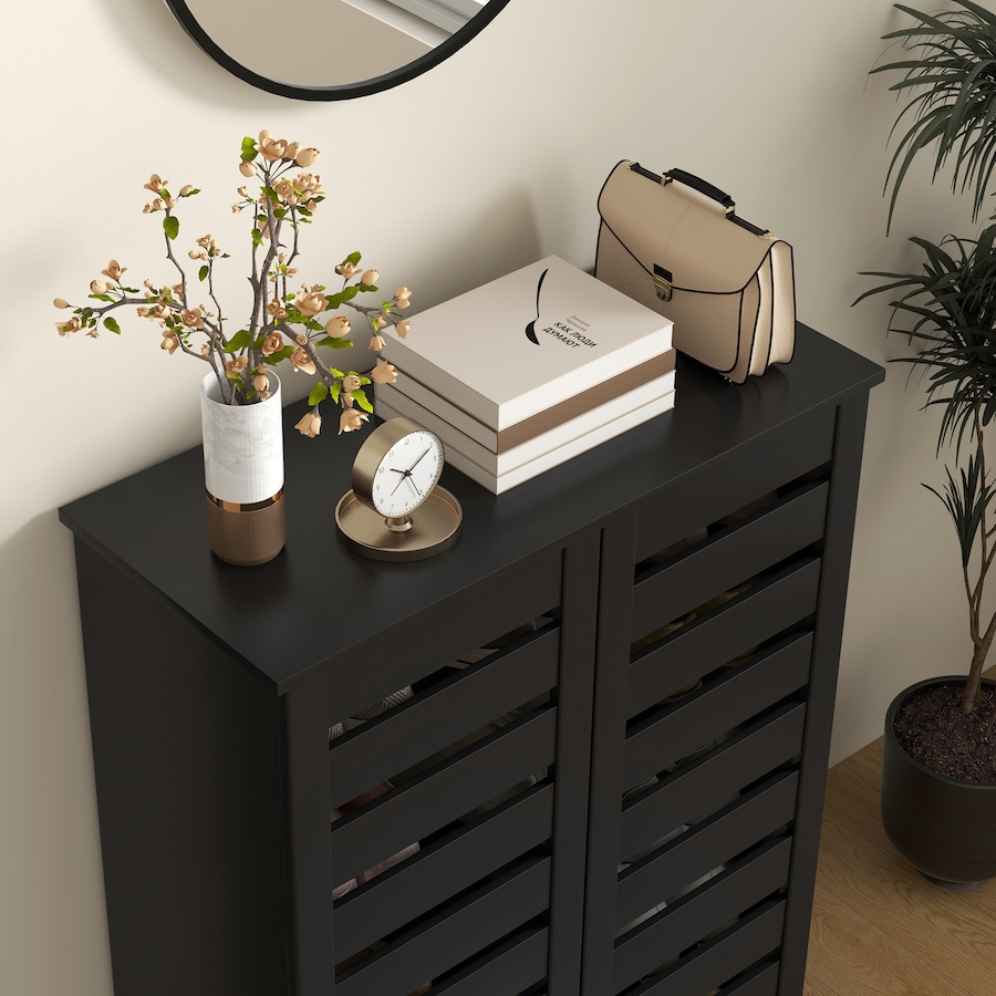 Image 988471_ALTMORE32.jpg, Product 988-471 / Price $159.99 - $172.99, HOMCOM Shoe Storage Cabinet with Slatted Doors for 15 Pairs of Shoes from HOMCOM on TSC.ca's Home & Garden department