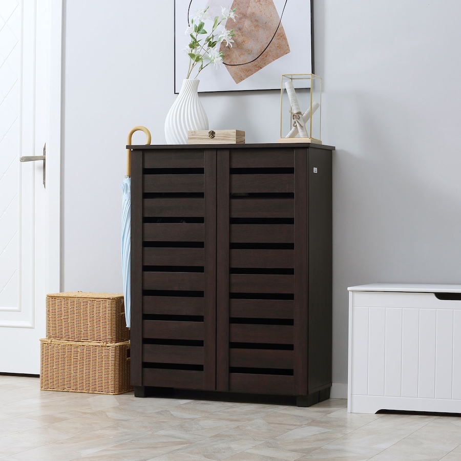 Image 988471_ALTMORE7.jpg, Product 988-471 / Price $159.99 - $172.99, HOMCOM Shoe Storage Cabinet with Slatted Doors for 15 Pairs of Shoes from HOMCOM on TSC.ca's Home & Garden department