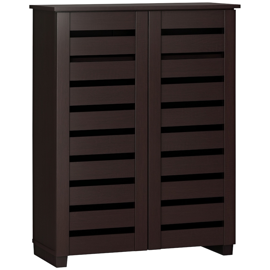 Image 988471_ST01.jpg, Product 988-471 / Price $159.99 - $172.99, HOMCOM Shoe Storage Cabinet with Slatted Doors for 15 Pairs of Shoes from HOMCOM on TSC.ca's Home & Garden department