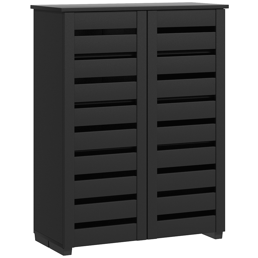 Image 988471_ST04.jpg, Product 988-471 / Price $159.99 - $172.99, HOMCOM Shoe Storage Cabinet with Slatted Doors for 15 Pairs of Shoes from HOMCOM on TSC.ca's Home & Garden department
