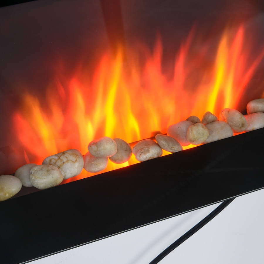 Image 988475_ALTMORE16.jpg, Product 988-475 / Price $169.99 - $199.99, HOMCOM 1500W Electric Fireplace Heater Wall Mounted W/ RC, LED Flame, 7 Color from HOMCOM on TSC.ca's Home & Garden department