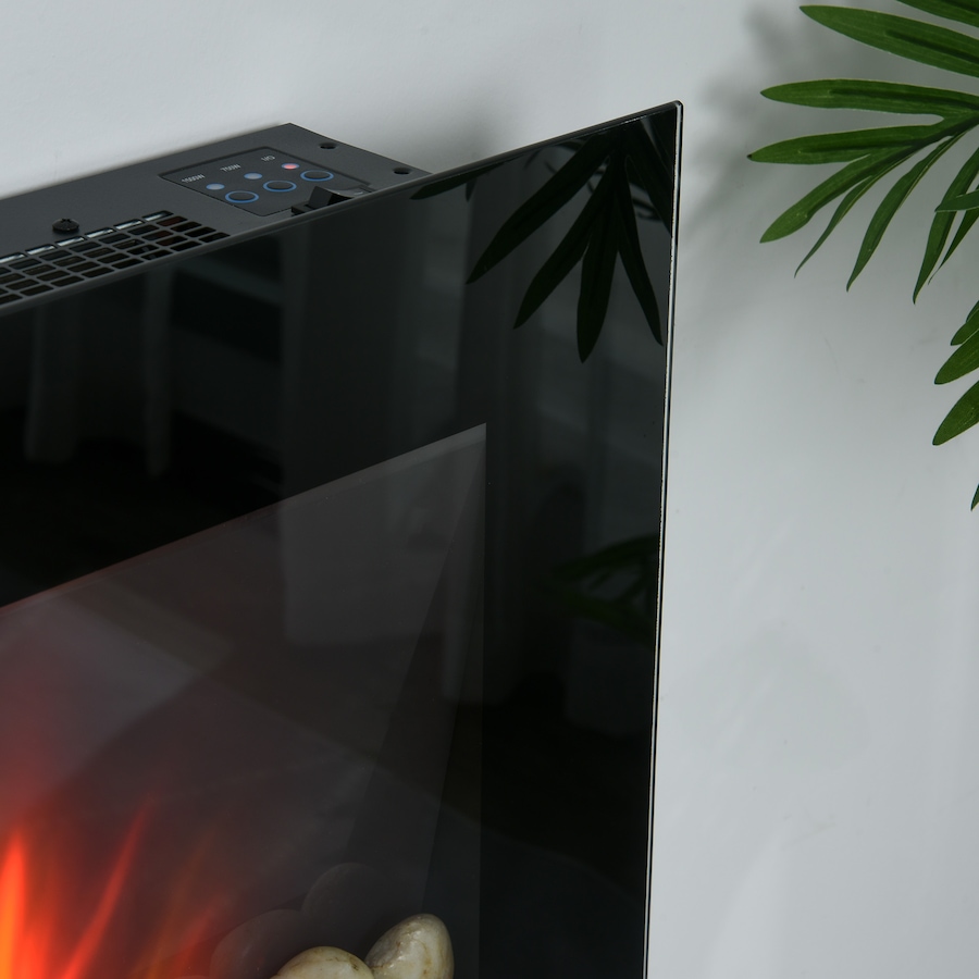 Image 988475_ALTMORE17.jpg, Product 988-475 / Price $169.99 - $199.99, HOMCOM 1500W Electric Fireplace Heater Wall Mounted W/ RC, LED Flame, 7 Color from HOMCOM on TSC.ca's Home & Garden department