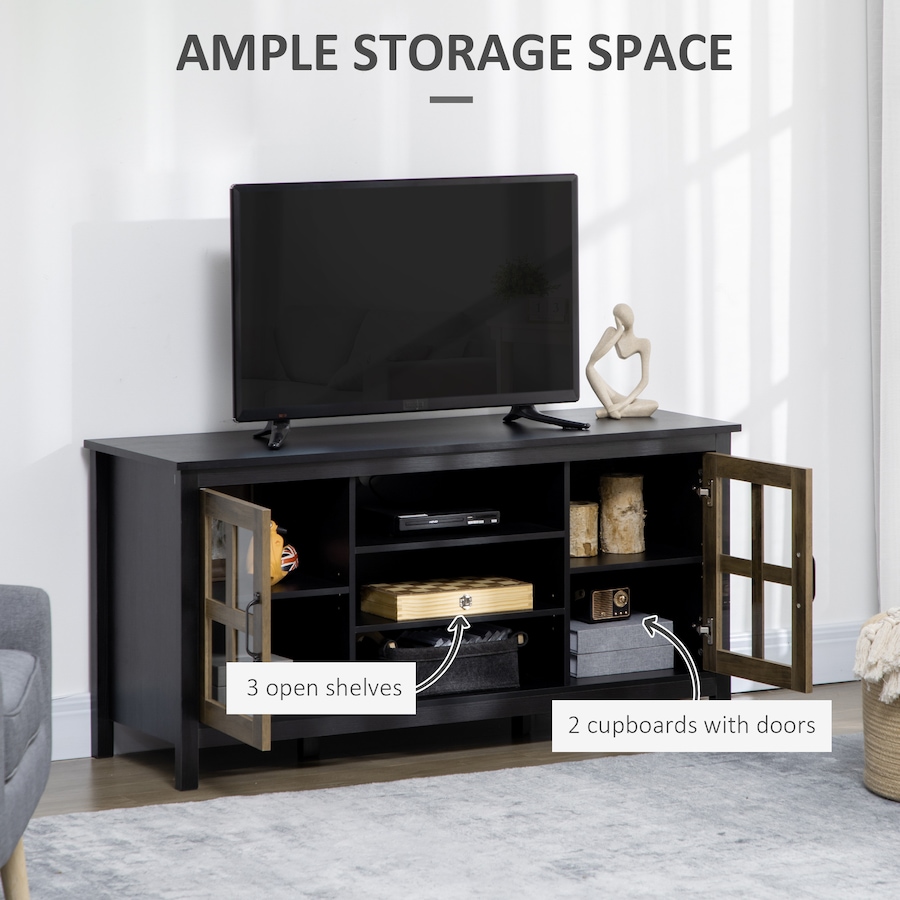 Image 988478_ALTMORE3.jpg, Product 988-478 / Price $177.50, HOMCOM TV Stand Cabinet for TVs up to 55 Inches W/ Shelves & Cupboards from HOMCOM on TSC.ca's Home & Garden department