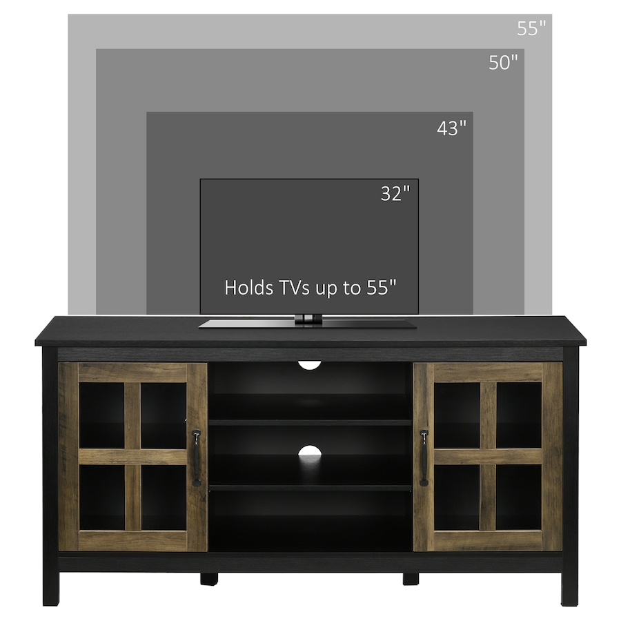 Image 988478_ALTMORE7.jpg, Product 988-478 / Price $177.50, HOMCOM TV Stand Cabinet for TVs up to 55 Inches W/ Shelves & Cupboards from HOMCOM on TSC.ca's Home & Garden department