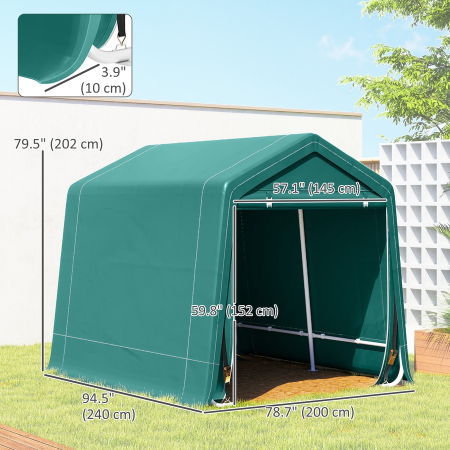 Image 988479_ALTMORE2.jpg, Product 988-479 / Price $177.99 - $239.99, Outsunny Garden Storage Tent,Heavy Duty Bike Shed from Outsunny on TSC.ca's Home & Garden department