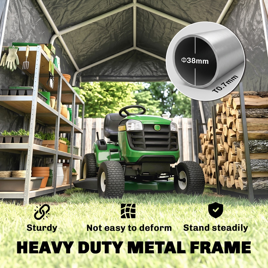 Image 988479_ALTMORE20.jpg, Product 988-479 / Price $177.99 - $239.99, Outsunny Garden Storage Tent,Heavy Duty Bike Shed from Outsunny on TSC.ca's Home & Garden department