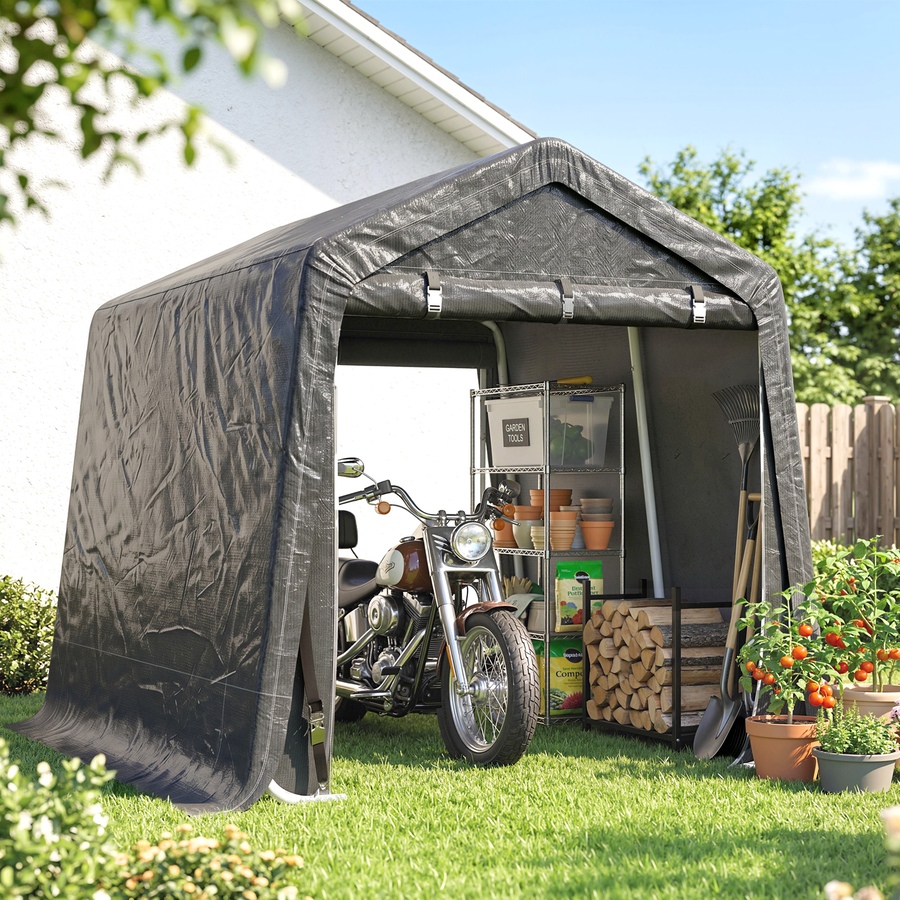 Image 988479_ALTMORE24.jpg, Product 988-479 / Price $177.99 - $239.99, Outsunny Garden Storage Tent,Heavy Duty Bike Shed from Outsunny on TSC.ca's Home & Garden department