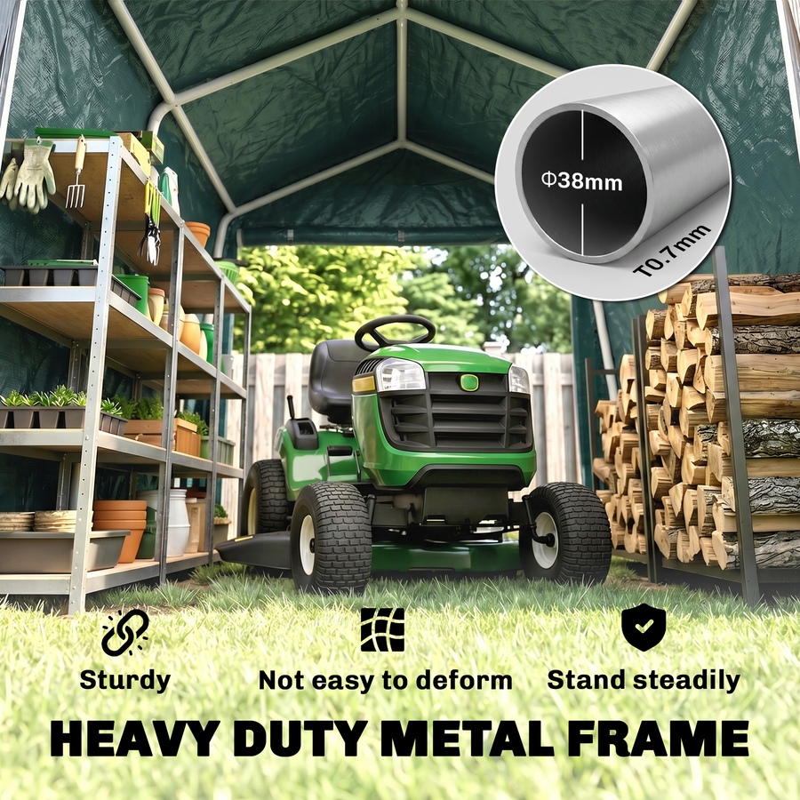 Image 988479_ALTMORE26.jpg, Product 988-479 / Price $177.99 - $239.99, Outsunny Garden Storage Tent,Heavy Duty Bike Shed from Outsunny on TSC.ca's Home & Garden department
