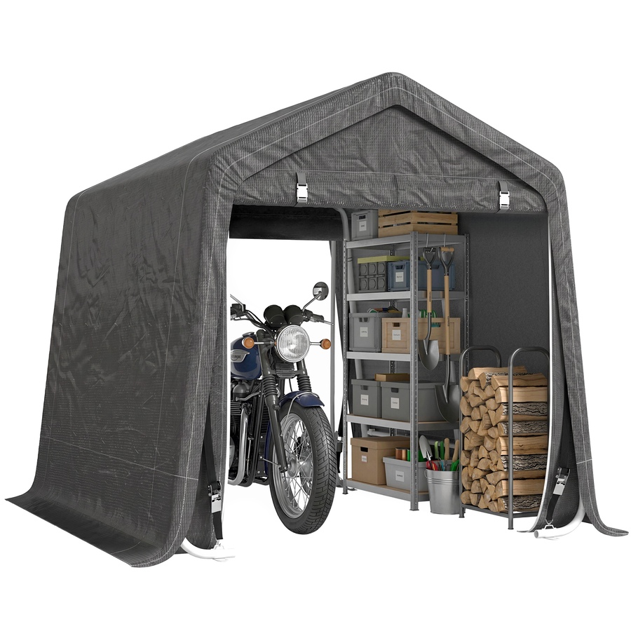 Image 988479_ST02.jpg, Product 988-479 / Price $177.99 - $239.99, Outsunny Garden Storage Tent,Heavy Duty Bike Shed from Outsunny on TSC.ca's Home & Garden department