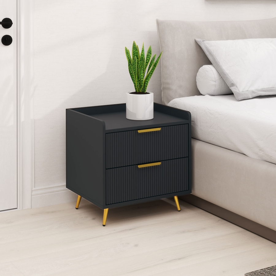 Image 988480_ALTMORE1.jpg, Product 988-480 / Price $96.99 - $105.02, HOMCOM Bedside Table with 2 Drawers for Bedroom from HOMCOM on TSC.ca's Home & Garden department