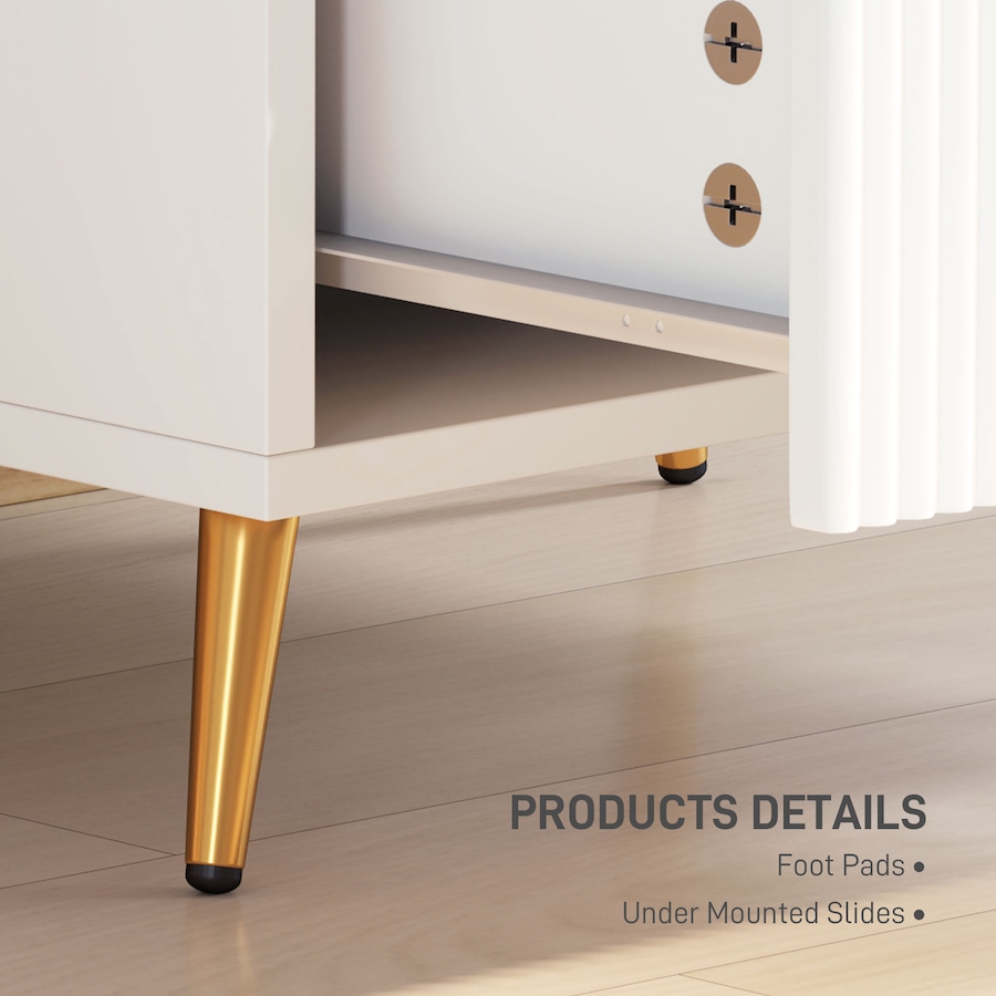 Image 988480_ALTMORE13.jpg, Product 988-480 / Price $96.99 - $105.02, HOMCOM Bedside Table with 2 Drawers for Bedroom from HOMCOM on TSC.ca's Home & Garden department