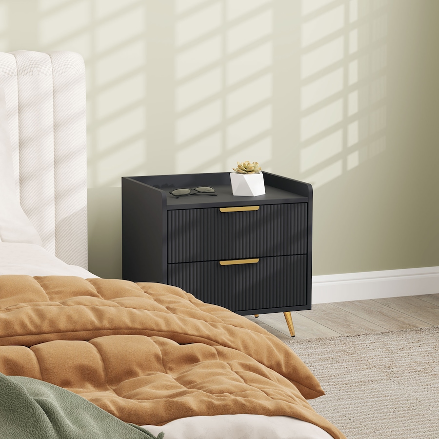 Image 988480_ALTMORE20.jpg, Product 988-480 / Price $96.99 - $105.02, HOMCOM Bedside Table with 2 Drawers for Bedroom from HOMCOM on TSC.ca's Home & Garden department