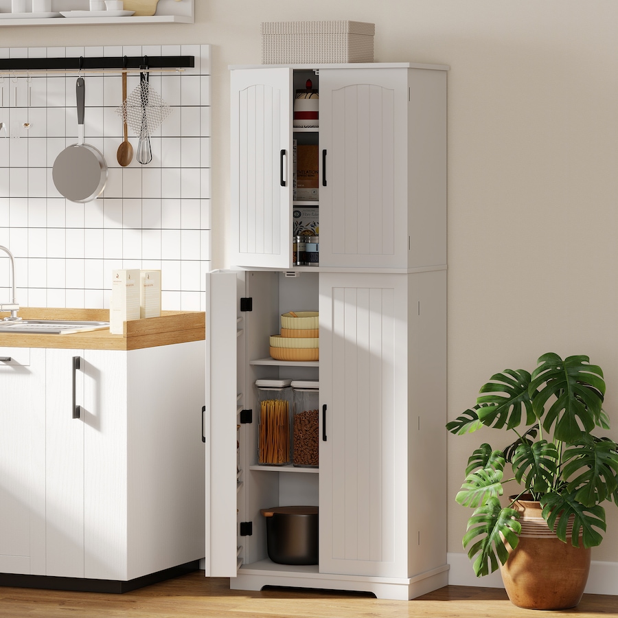 Image 988481_ALTMORE1.jpg, Product 988-481 / Price $203.69 - $204.99, HOMCOM Pantry Cabinet, 64" Storage Cabinet with Adjustable Shelves from HOMCOM on TSC.ca's Home & Garden department