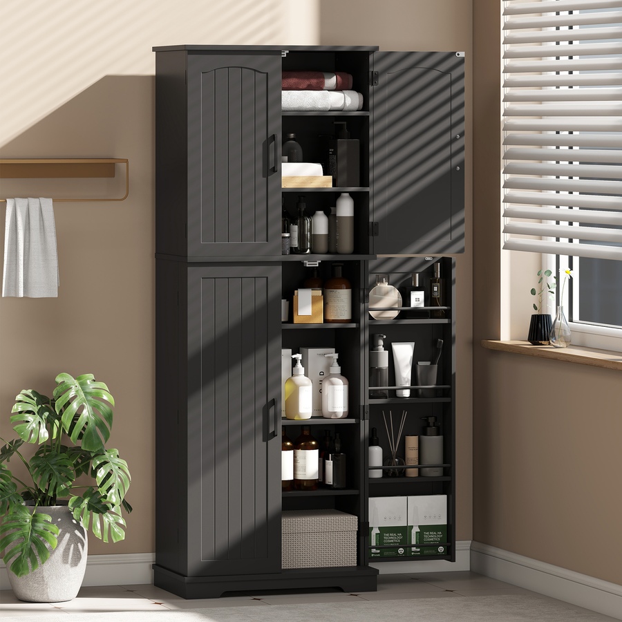 Image 988481_ALTMORE16.jpg, Product 988-481 / Price $203.69 - $204.99, HOMCOM Pantry Cabinet, 64" Storage Cabinet with Adjustable Shelves from HOMCOM on TSC.ca's Home & Garden department