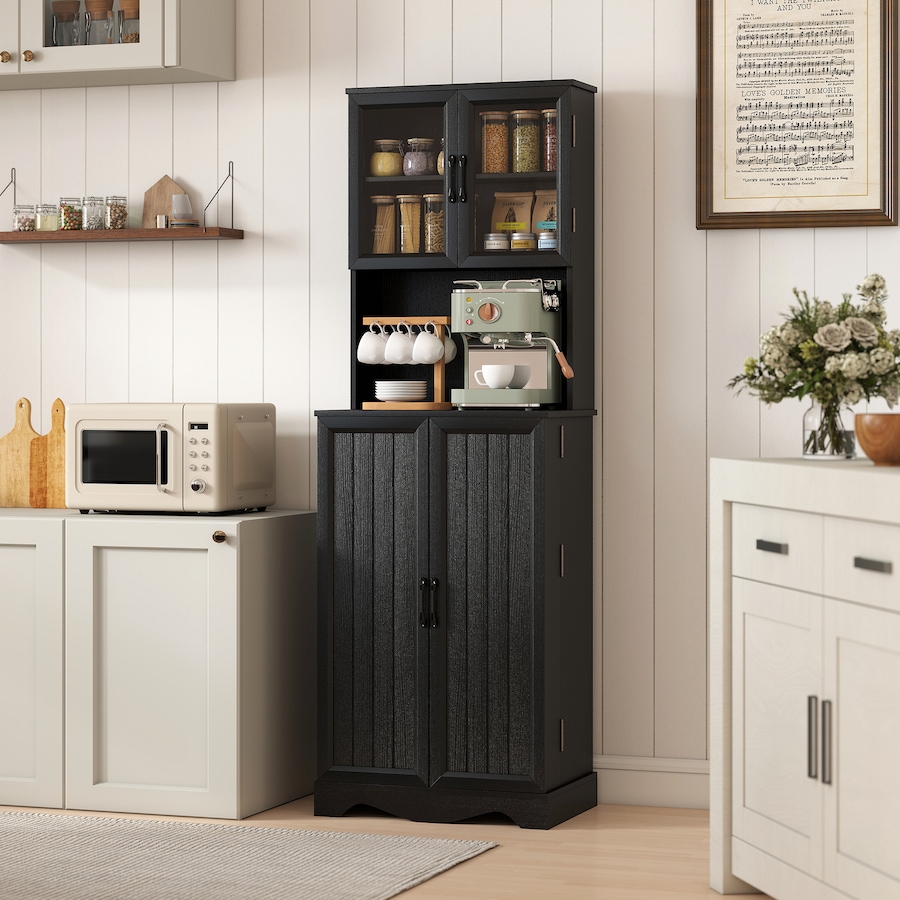 Image 988483_ALTMORE17.jpg, Product 988-483 / Price $214.99 - $229.99, 71" Kitchen Pantry Cabinet, Kitchen Hutch with 8 Door Shelves from HOMCOM on TSC.ca's Home & Garden department