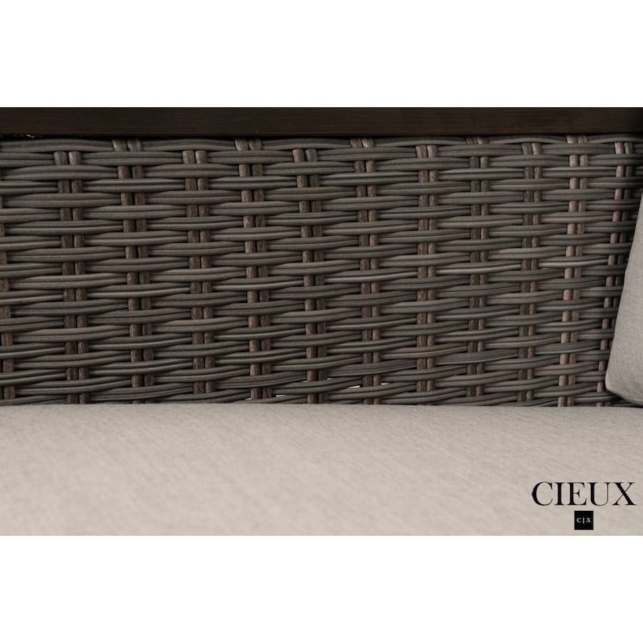 Image 988500_ALTMORE9.png, Product 988-500 / Price $3,569.99, CIEUX Loire Outdoor Patio Aluminum Metal Sofa Conversation Set with Swivel Club Chairs and Sunbrella Cast Silver Cushions from CIEUX on TSC.ca's Home & Garden department