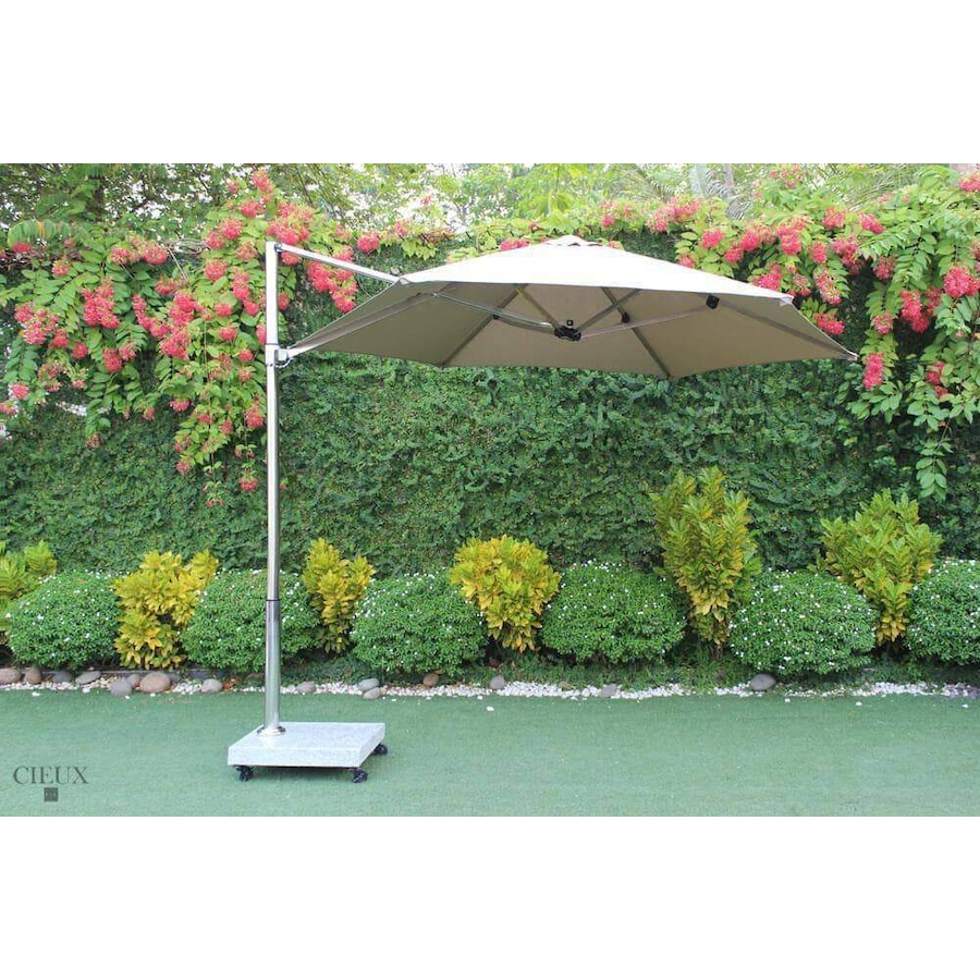 Image 990365.jpg, Product 990-365 / Price $1,049.99, CIEUX Marseille Outdoor Cantilever Umbrella with Marble Base on Castors from CIEUX on TSC.ca's Home & Garden department