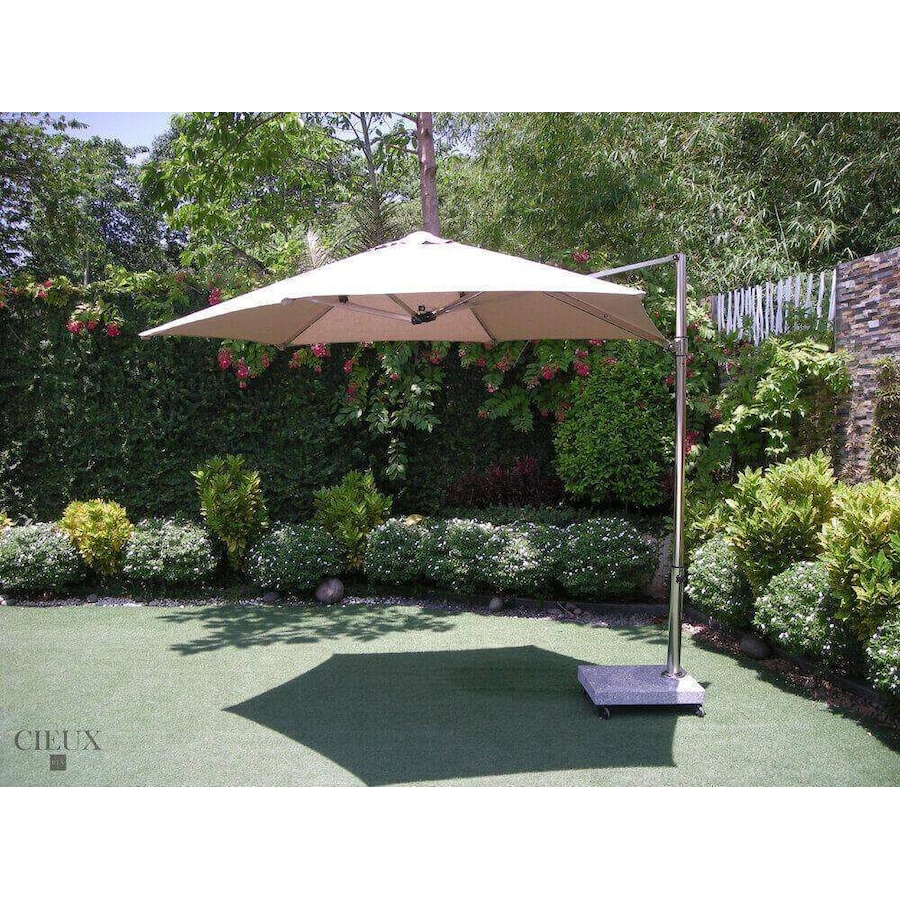 Image 990365_ALTMORE1.jpg, Product 990-365 / Price $1,049.99, CIEUX Marseille Outdoor Cantilever Umbrella with Marble Base on Castors from CIEUX on TSC.ca's Home & Garden department