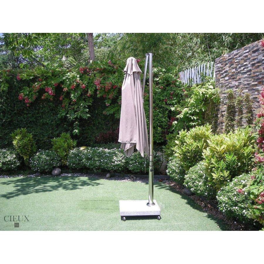 Image 990365_ALTMORE2.jpg, Product 990-365 / Price $1,049.99, CIEUX Marseille Outdoor Cantilever Umbrella with Marble Base on Castors from CIEUX on TSC.ca's Home & Garden department