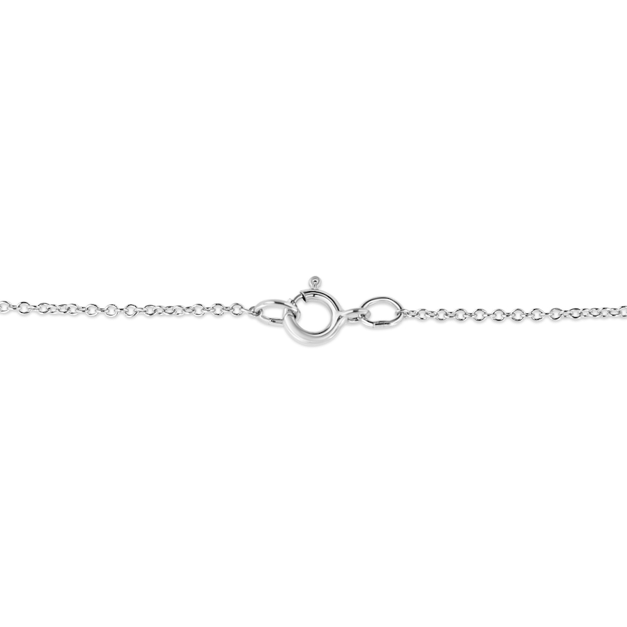 Image 990485_ALTMORE2.jpg, Product 990-485 / Price $2,536.00, 14K White Gold 1/4 Cttw Shared Prong Set Round-Ct Diamond 7 Stone Floral Cluster 18" Pendant Necklace (H-I Color, SI2-I1 Clarity) from Haus of Brilliance on TSC.ca's Jewellery department