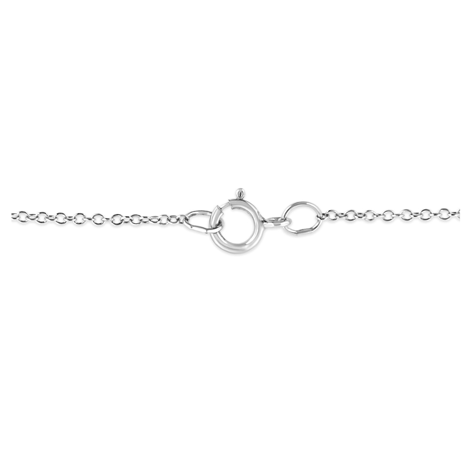 Image 990574_ALTMORE3.jpg, Product 990-574 / Price $726.00, .925 Sterling Silver Prong-Set Diamond Accent Starfish 18" Pendant Necklace (I-J Color, I1-I2 Clarity) from Haus of Brilliance on TSC.ca's Jewellery department