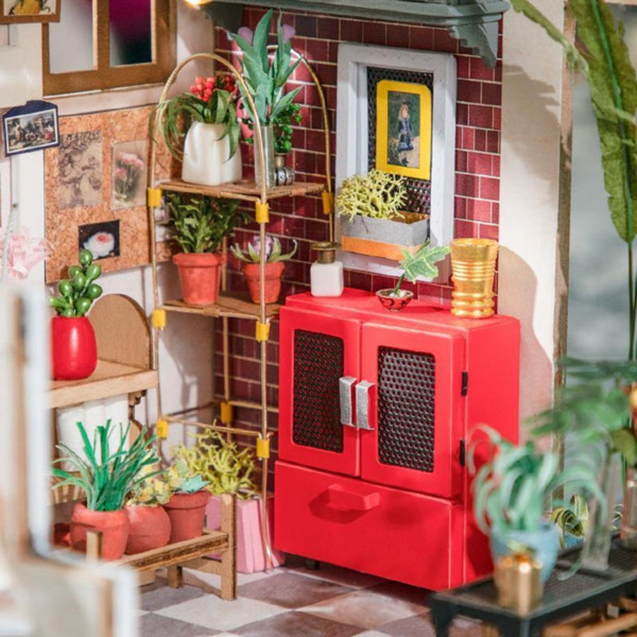 Image 991980_ALTMORE3.jpg, Product 991-980 / Price $59.99, Rolife Emily's Flower Shop Miniature House from Tradeopia on TSC.ca's Toys & Hobbies department