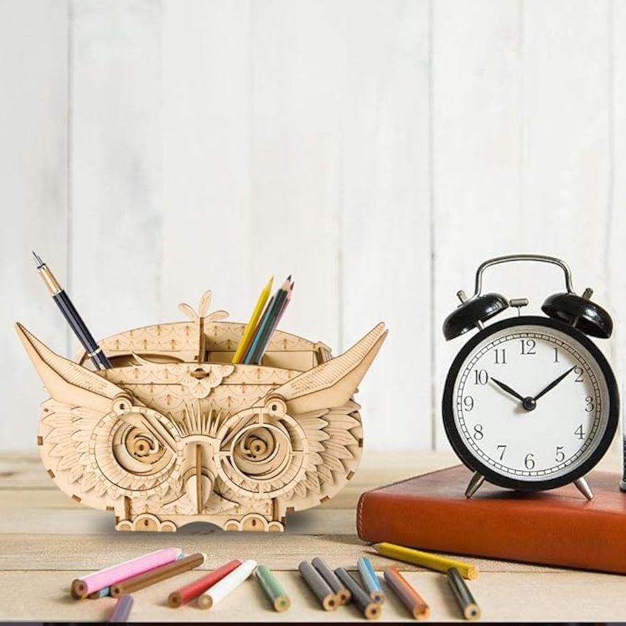 Image 991982_ALTMORE4.jpg, Product 991-982 / Price $19.99, Rolife Owl Box TG405 Modern 3D Wooden Puzzle from Tradeopia on TSC.ca's Toys & Hobbies department