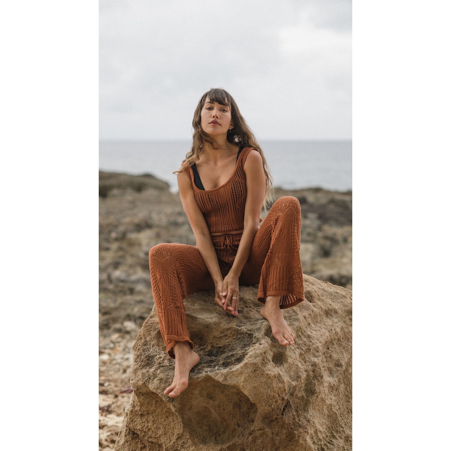 Image 992326_ALTMORE1.jpg, Product 992-326 / Price $68.60 - $98.00, Santorini Crochet Pants from Koy Resort on TSC.ca's Fashion department