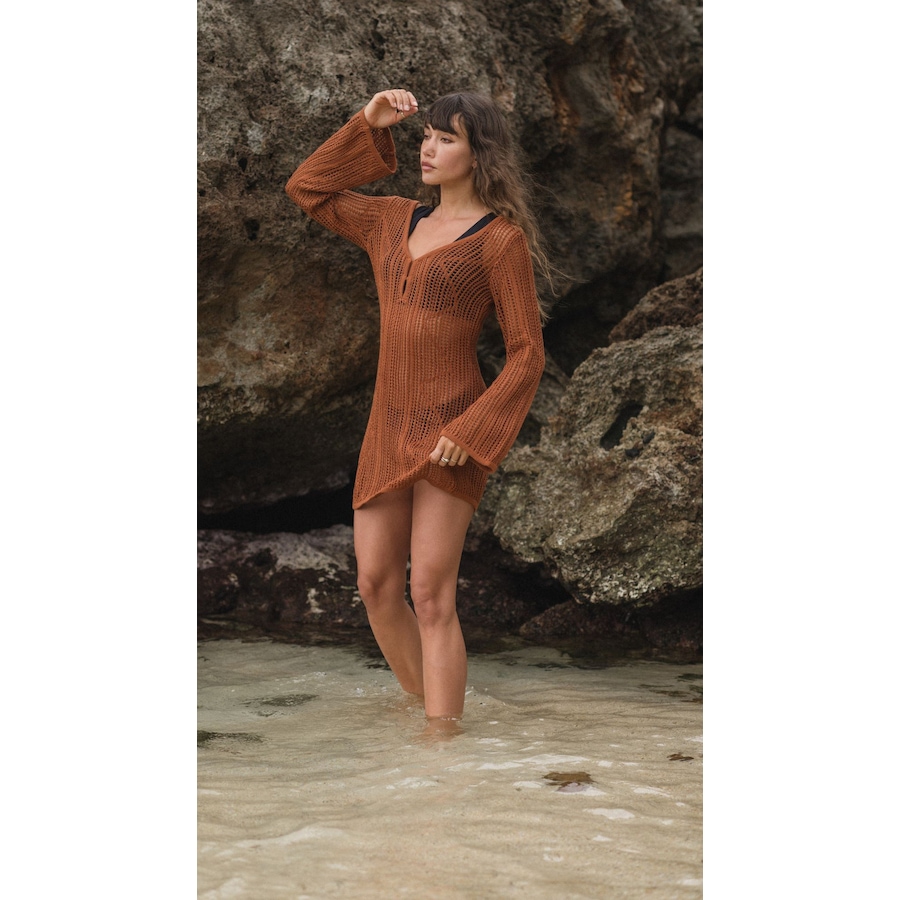 Image 992331_ALTMORE4.jpg, Product 992-331 / Price $71.40 - $102.00, Santorini Crochet Tunic from Koy Resort on TSC.ca's Fashion department