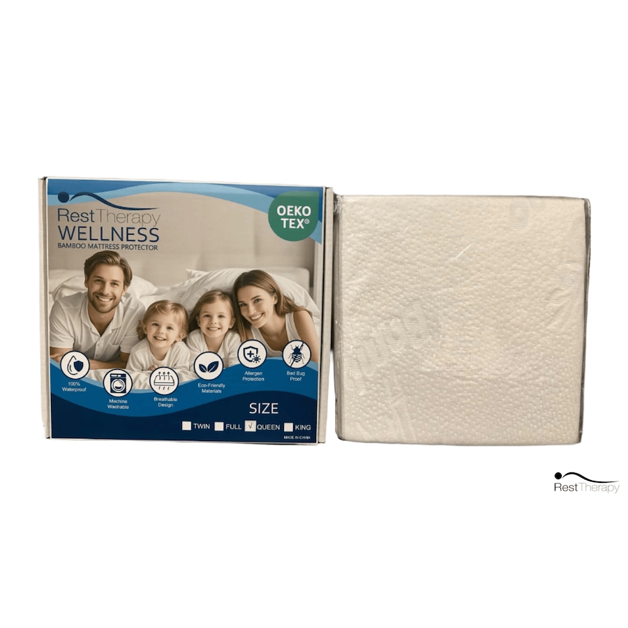 Image 992337_ALTMORE6.png, Product 992-337 / Price $99.99 - $149.99, Rest Therapy Wellness Bamboo Mattress Protector from Rest Therapy on TSC.ca's Home & Garden department