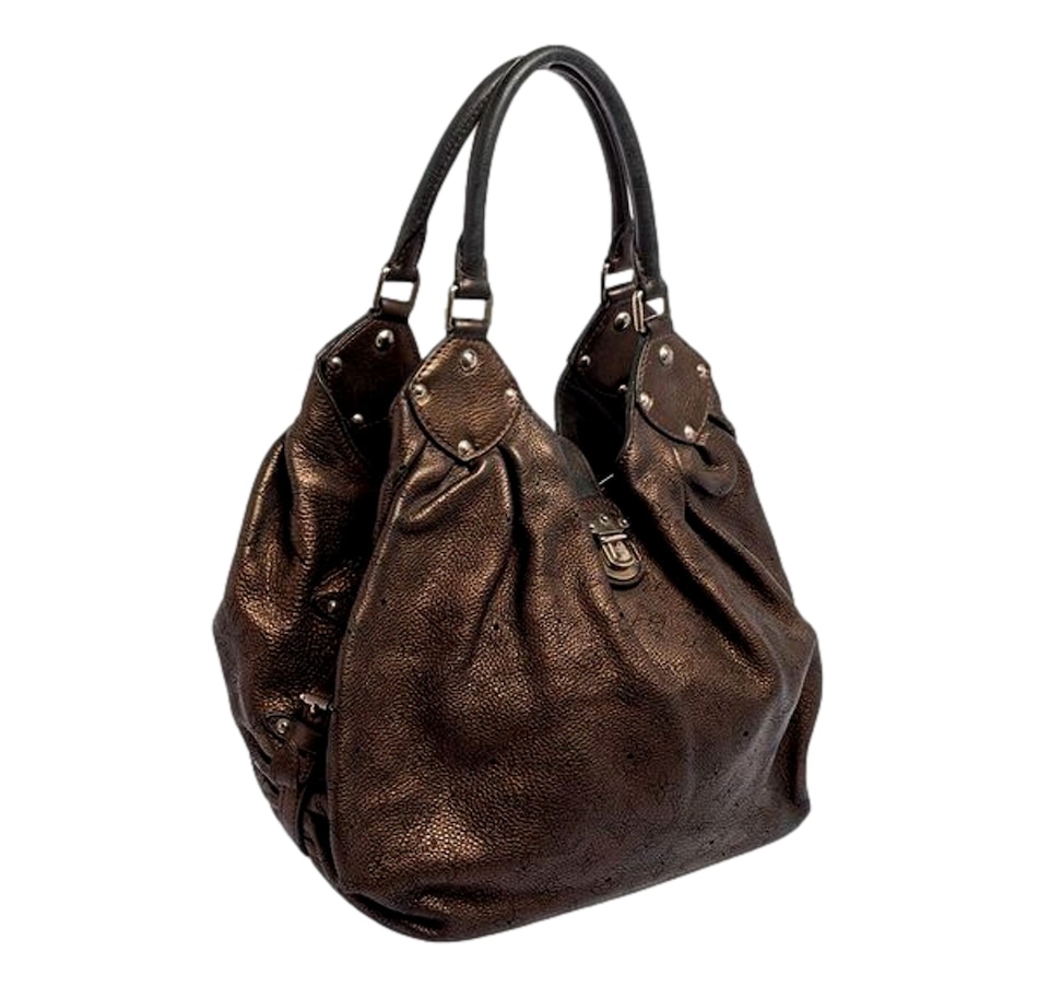 Image 992372_ALTMORE13.jpg, Product 992-372 / Price $4,032.00, Louis Vuitton Mahina XL Hobo Bronze Leather Shoulder Bag Silver Hardware (Pre-owned) from Louis Vuitton on TSC.ca's Fashion department