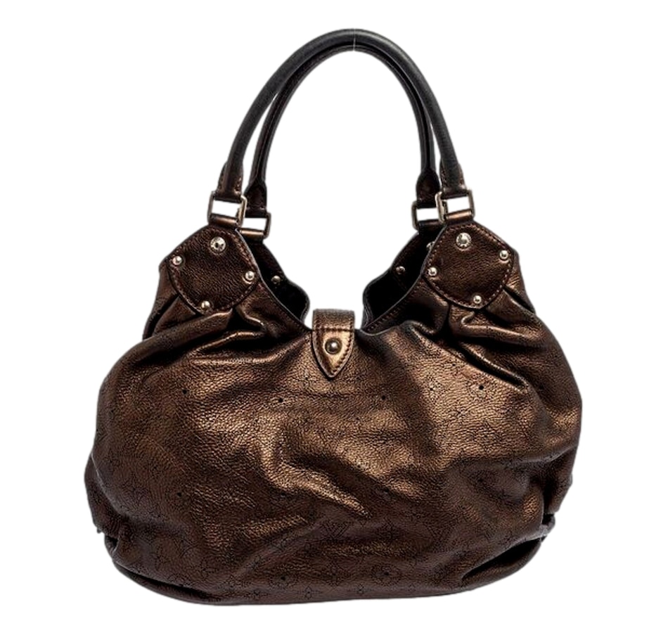 Image 992372_ALTMORE14.jpg, Product 992-372 / Price $4,032.00, Louis Vuitton Mahina XL Hobo Bronze Leather Shoulder Bag Silver Hardware (Pre-owned) from Louis Vuitton on TSC.ca's Fashion department