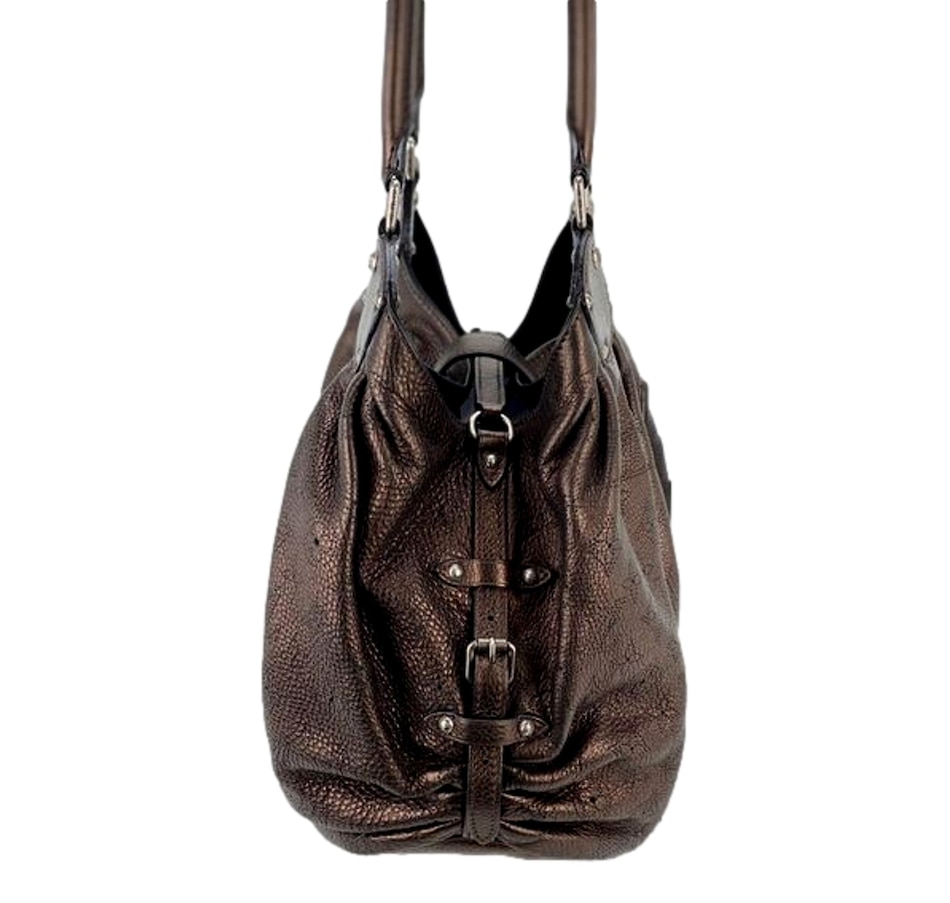 Image 992372_ALTMORE15.jpg, Product 992-372 / Price $4,032.00, Louis Vuitton Mahina XL Hobo Bronze Leather Shoulder Bag Silver Hardware (Pre-owned) from Louis Vuitton on TSC.ca's Fashion department
