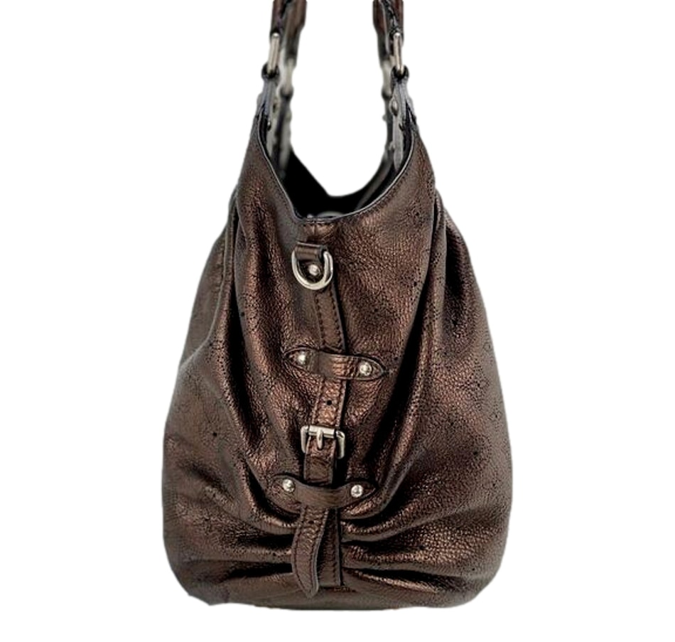 Image 992372_ALTMORE16.jpg, Product 992-372 / Price $4,032.00, Louis Vuitton Mahina XL Hobo Bronze Leather Shoulder Bag Silver Hardware (Pre-owned) from Louis Vuitton on TSC.ca's Fashion department