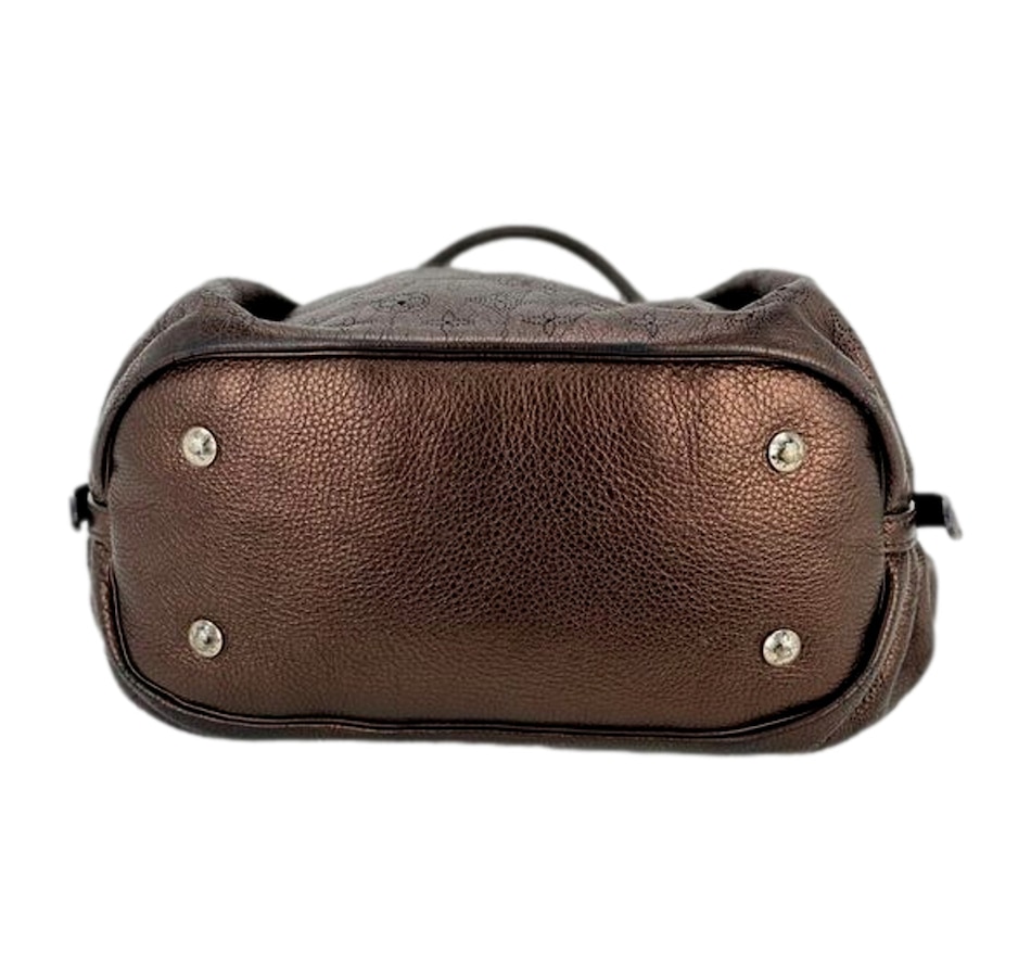 Image 992372_ALTMORE17.jpg, Product 992-372 / Price $4,032.00, Louis Vuitton Mahina XL Hobo Bronze Leather Shoulder Bag Silver Hardware (Pre-owned) from Louis Vuitton on TSC.ca's Fashion department