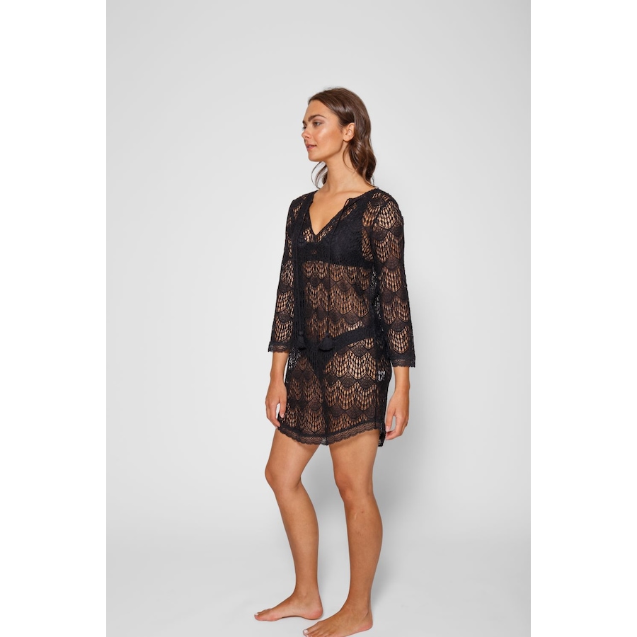 Image 992500_ALTMORE6.jpg, Product 992-500 / Price $69.00, Flamenco Lace Crochet Beach Cover Up Tunic from Koy Resort on TSC.ca's Fashion department