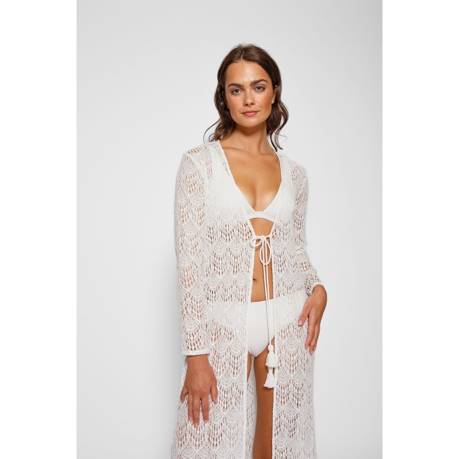 Image 992506_ALTMORE1.jpg, Product 992-506 / Price $67.50, Flamenco Lace Long Cardigan from Koy Resort on TSC.ca's Fashion department