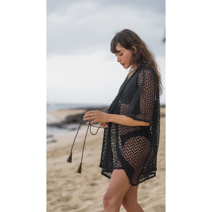 Image 992535_ALTMORE4.jpg, Product 992-535 / Price $85.00, Zuma Crochet Beach Kimono from Koy Resort on TSC.ca's Fashion department