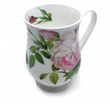 Roy Kirkham Eleanor Mug - Versailles Set of 6, Bone China Ceramic Made in England