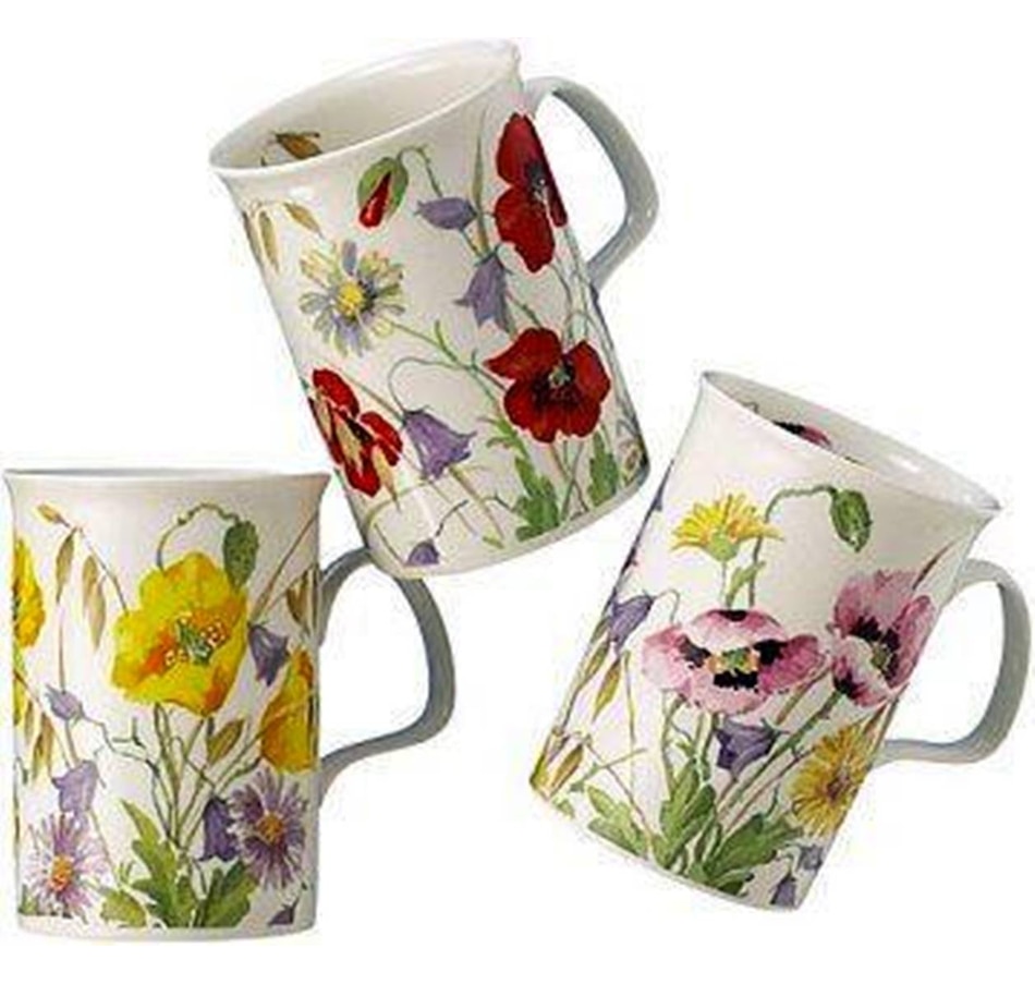 Image 992636.jpg, Product 992-636 / Price $168.00, Roy Kirkham Lancaster Mug - English Meadow Set of 6, Bone China Ceramic Made in England from Roy Kirkham on TSC.ca's Home & Garden department